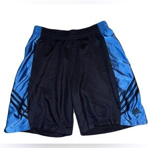 2/$35 Adidas Men’s Medium Basketball Gym Shorts Black Textured 9” street wear
